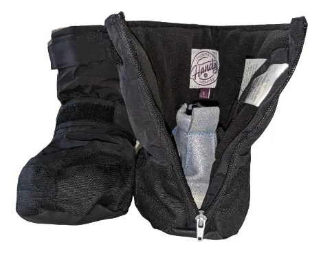 Adaptive Soft Winter Boots for Non-Walkers