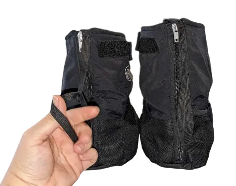 Adaptive Soft Winter Boots for Non-Walkers