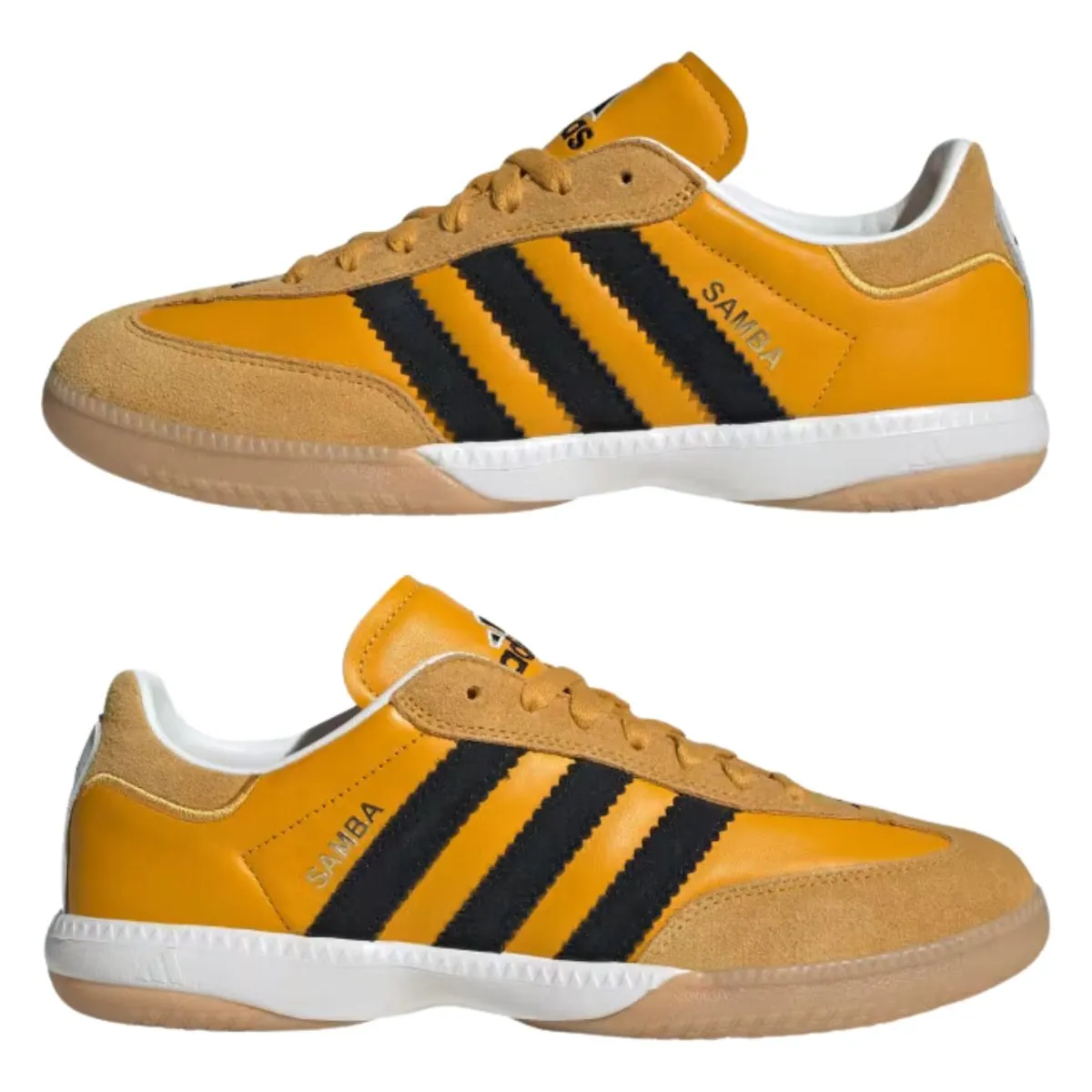 Adidas Men's Samba MN Crew Yellow/Core Black/Gum