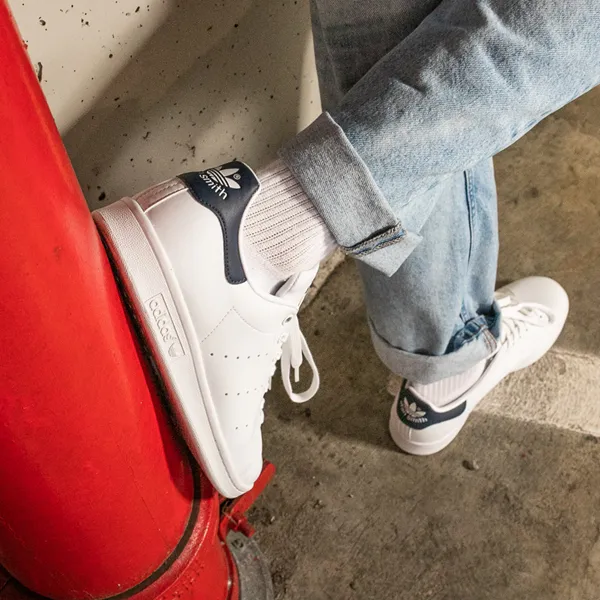 adidas Men's Stan Smith Athletic Sneakers, Navy