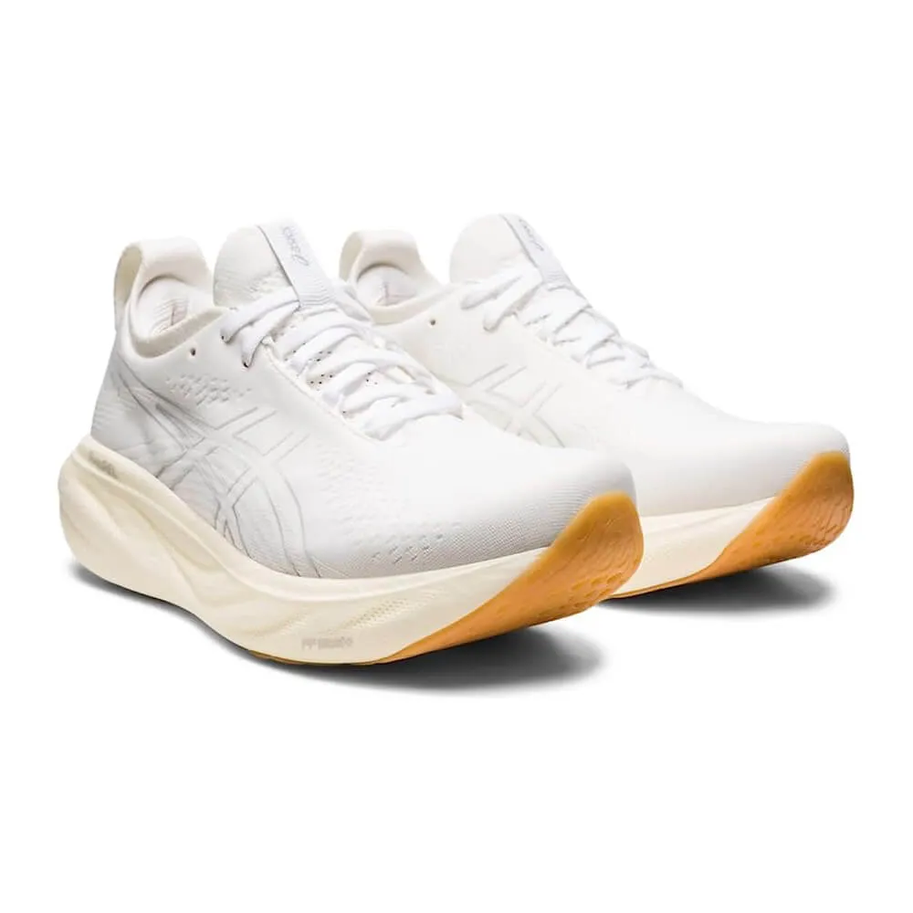 Asics Women's Gel-Nimbus 25 sneakers, white/beige