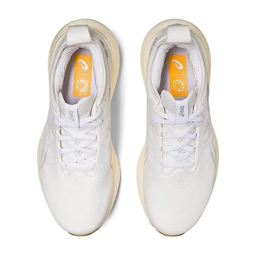 Asics Women's Gel-Nimbus 25 sneakers, white/beige