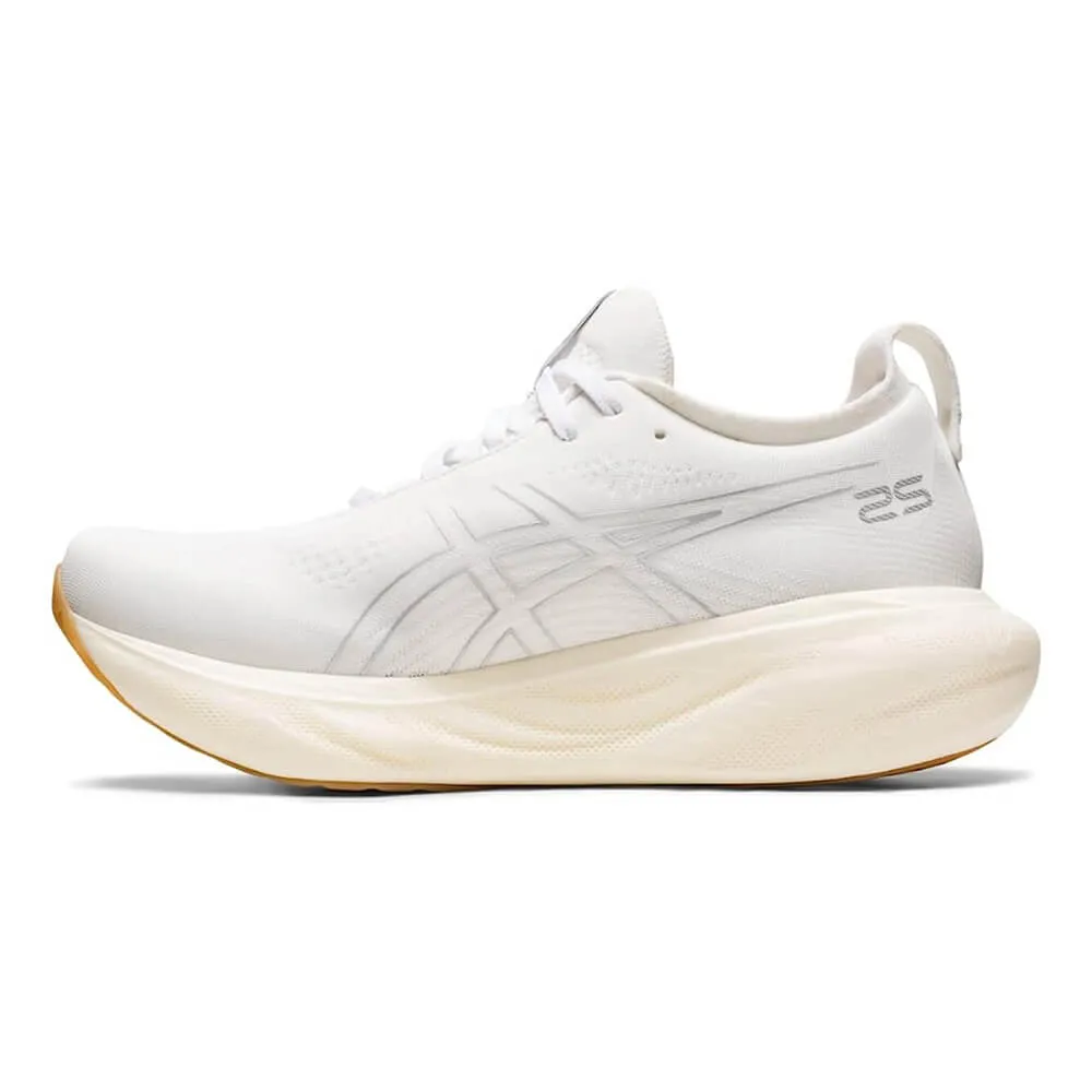 Asics Women's Gel-Nimbus 25 sneakers, white/beige