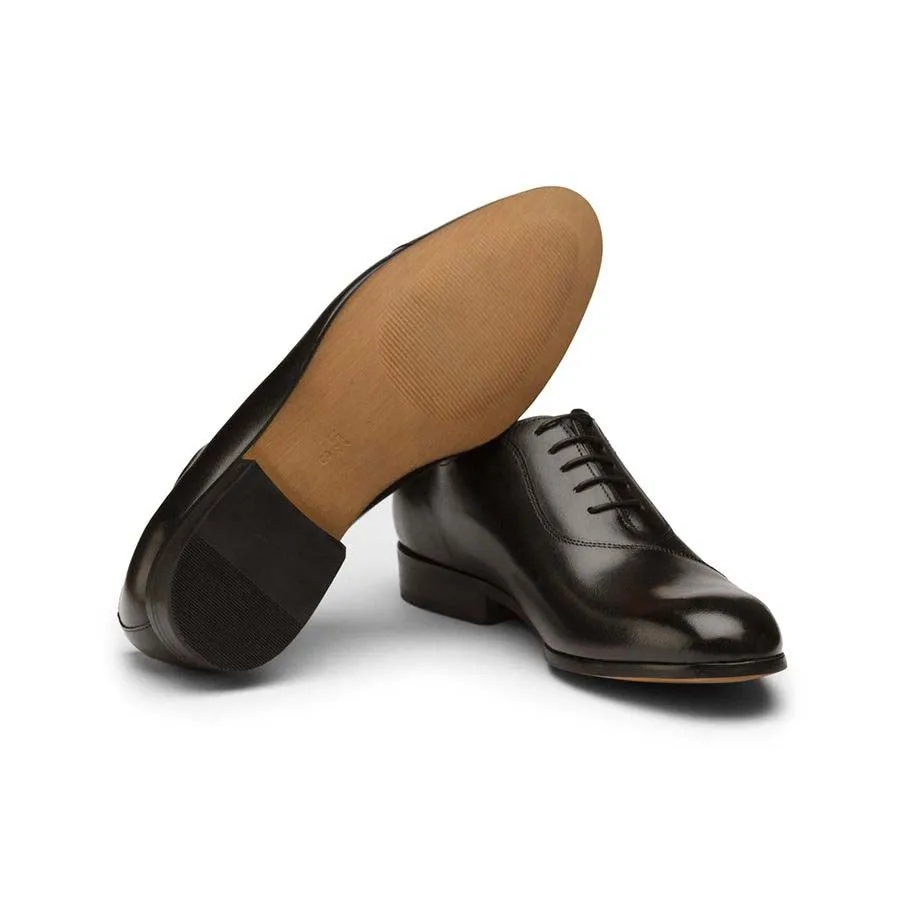 Black Assymetrical Oxfords