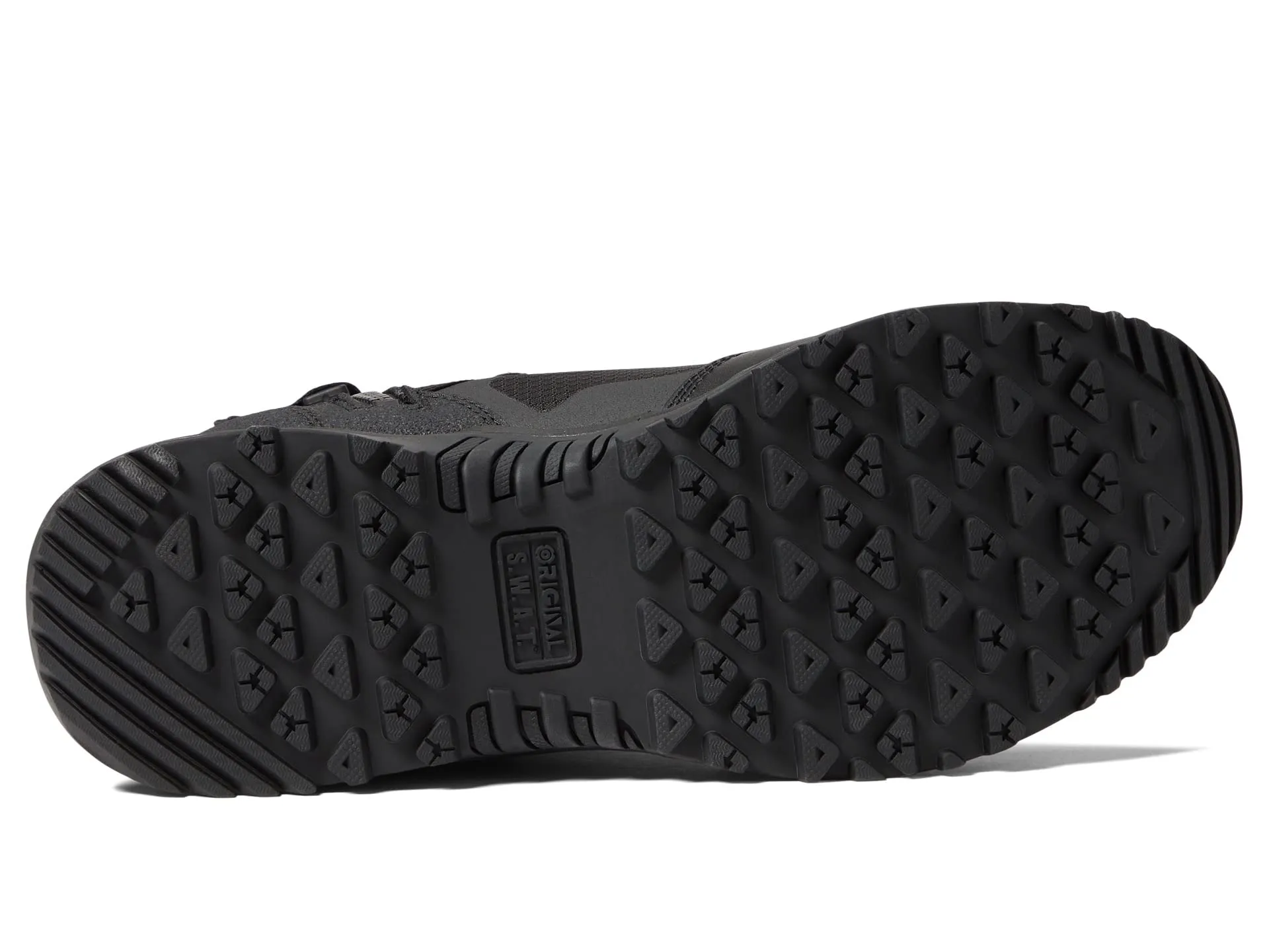 Boots Original S. Alpha Fury 6" Side Zip Leather Toe Waterproof, black