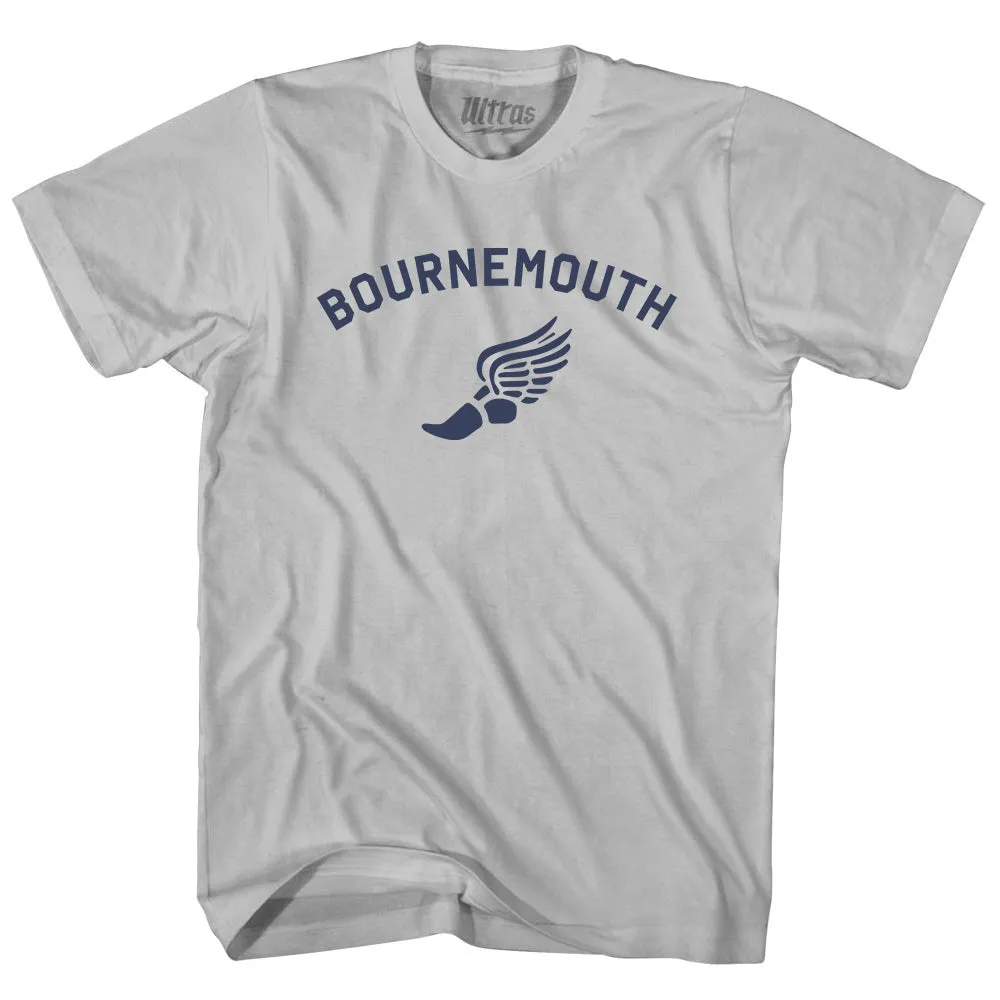 Bournemouth Running Track Winged Foot-Adult Cotton T-shirt