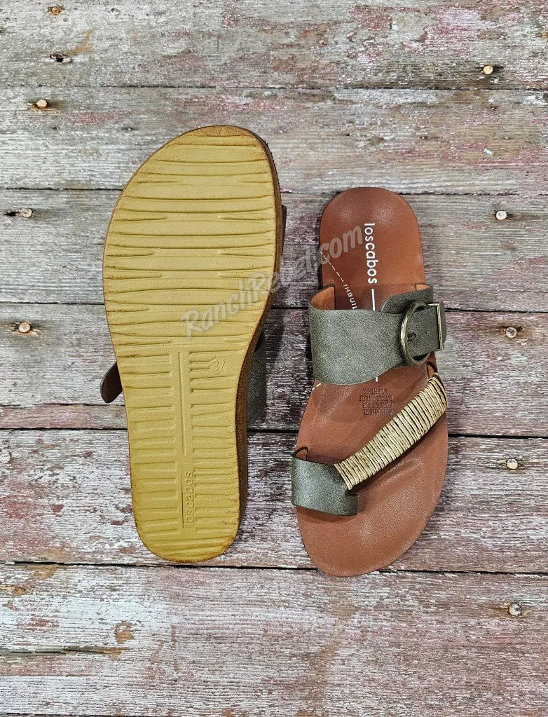Bria Sandal in Khaki #5532
