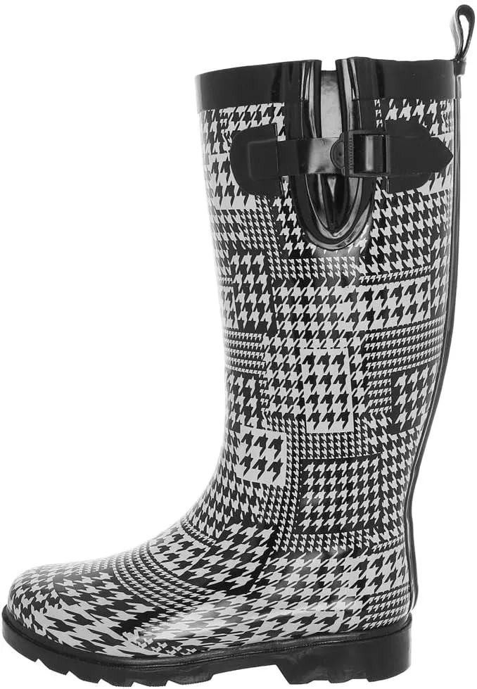 Capelli New York Ladies Tall Cozy Lined Rain Boots