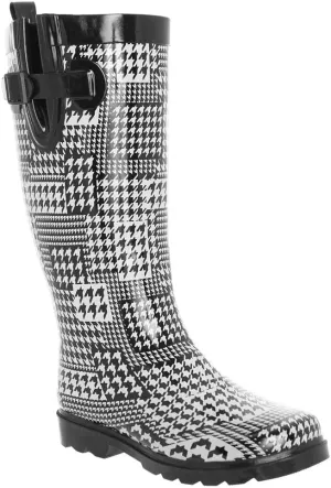 Capelli New York Ladies Tall Cozy Lined Rain Boots