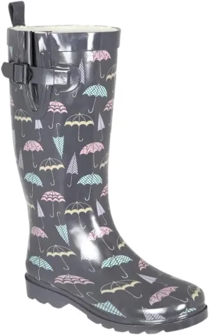 Capelli New York Ladies Tall Cozy Lined Rain Boots