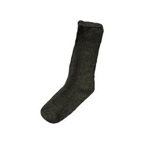 CozyChic® Men's Ribbed Socks in Heathered Olive / Carbon