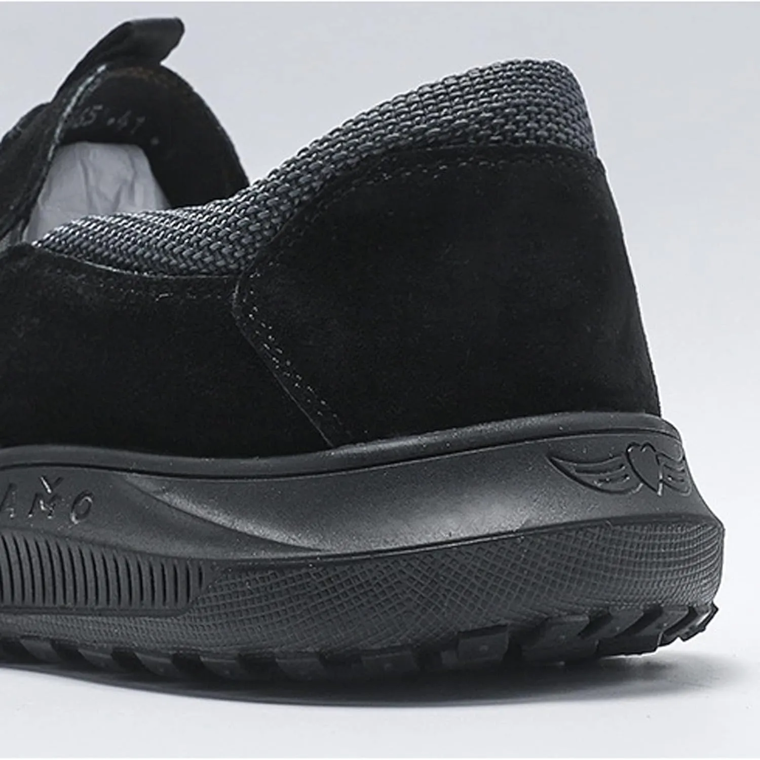 Cubicbee Men's Suede Slip on Non-Slip Durable Softsole Loafers,Casual Outdoor Low-top Safety Hiking Driving Shoes Orthopedic Softsole Pain Relief Walking Lightweight Boat Shoe