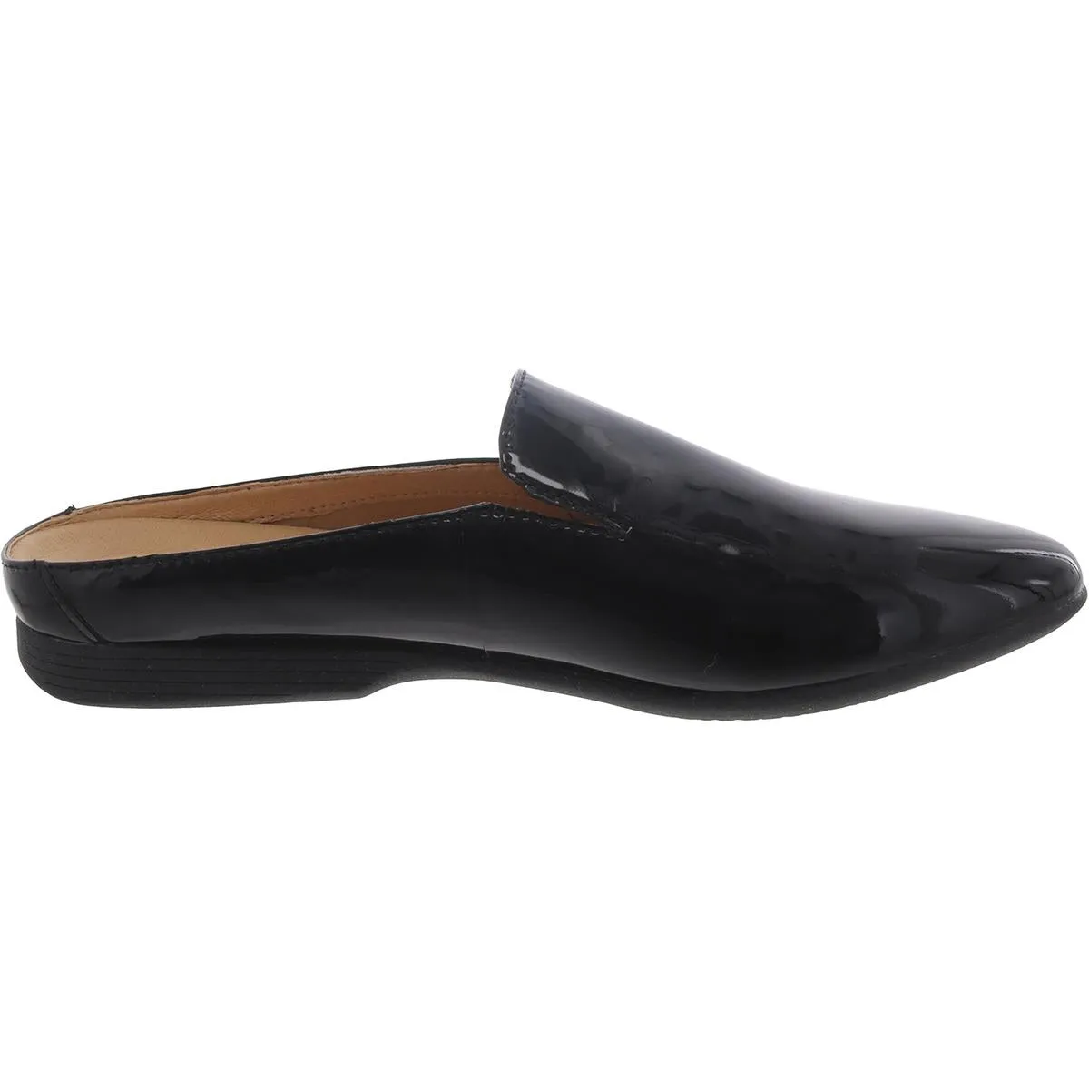 Dansko Womens Lexie Patent Leather Slip-On Mules