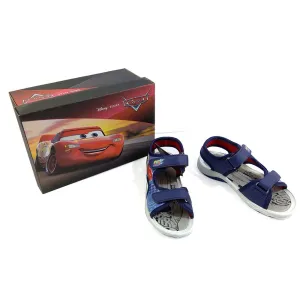 Disney Cars Lightning Mcqueen Boys Sandals Dark Blue