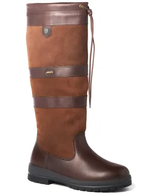 DUBARRY Galway Waterproof Leather Country Boots - Walnut