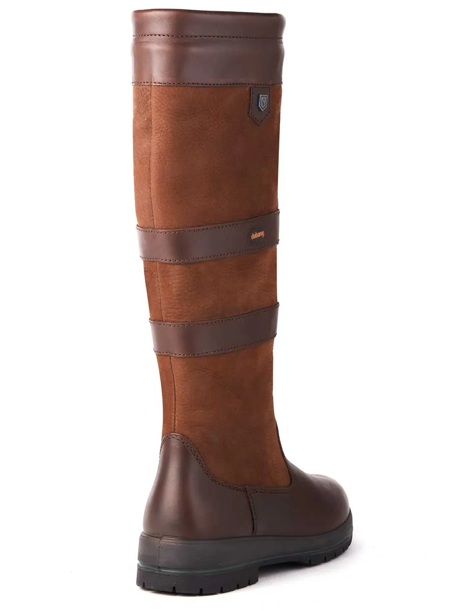 DUBARRY Galway Waterproof Leather Country Boots - Walnut