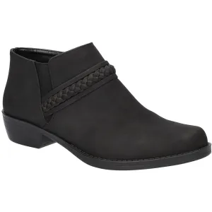 Easy Street Womens Jalia Laceless Slip On Booties