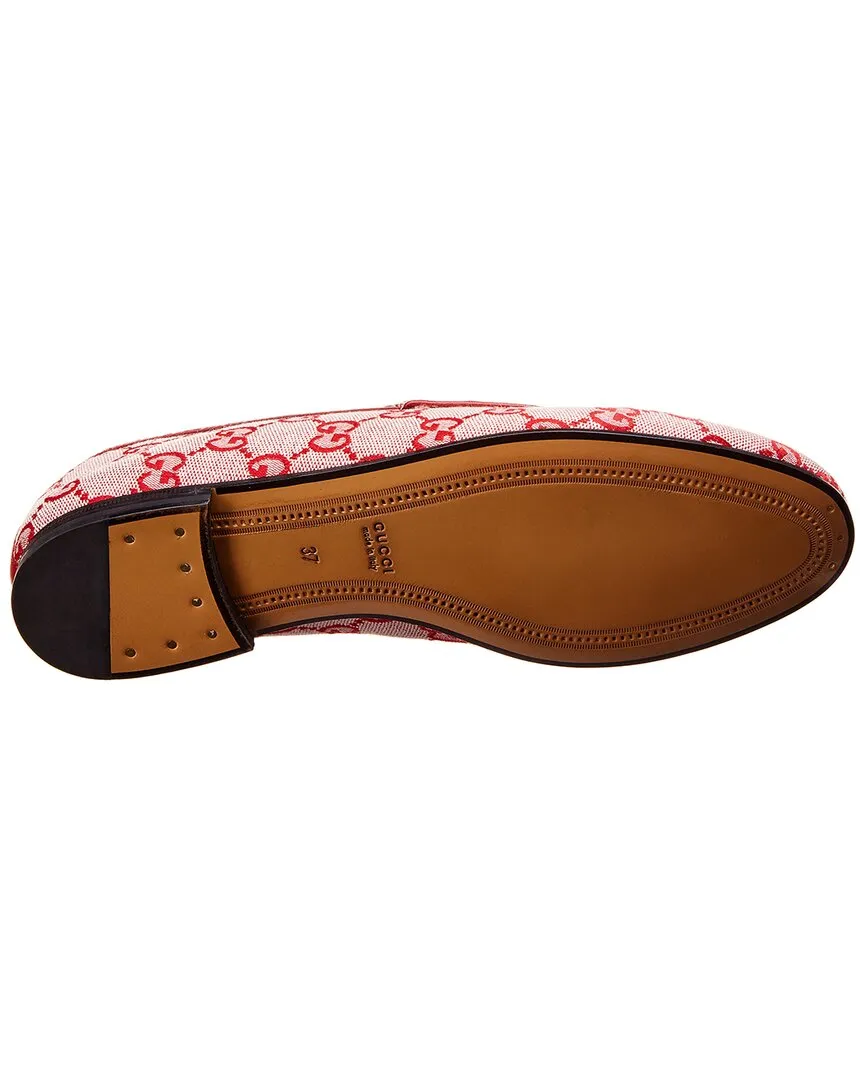 Gucci Jordaan GG Canvas Loafer