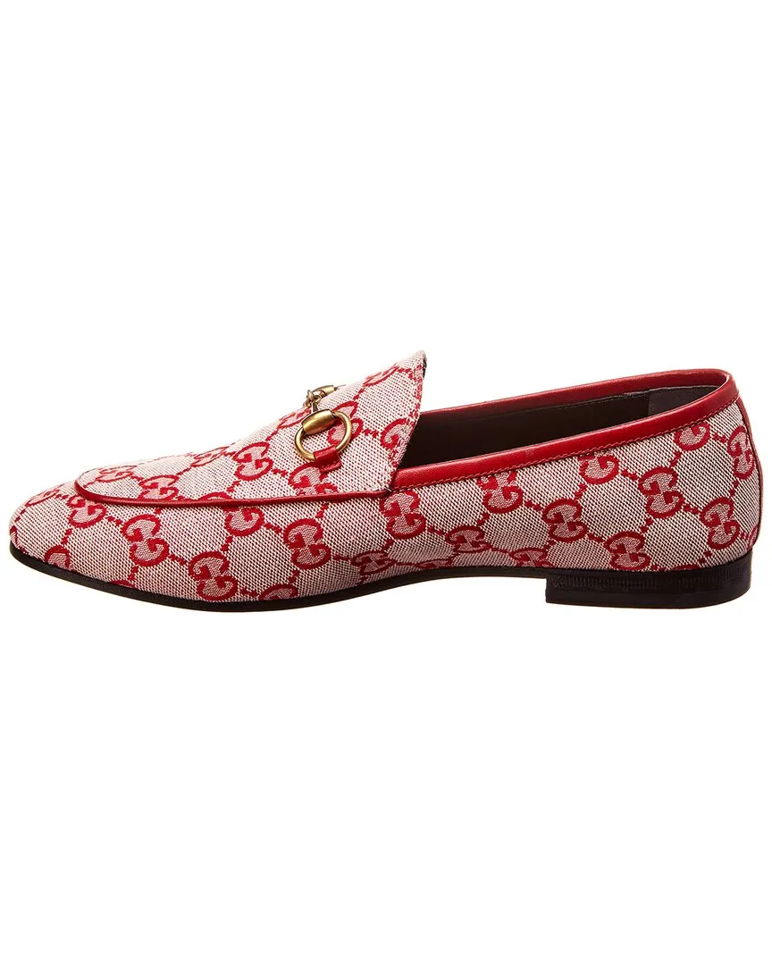 Gucci Jordaan GG Canvas Loafer