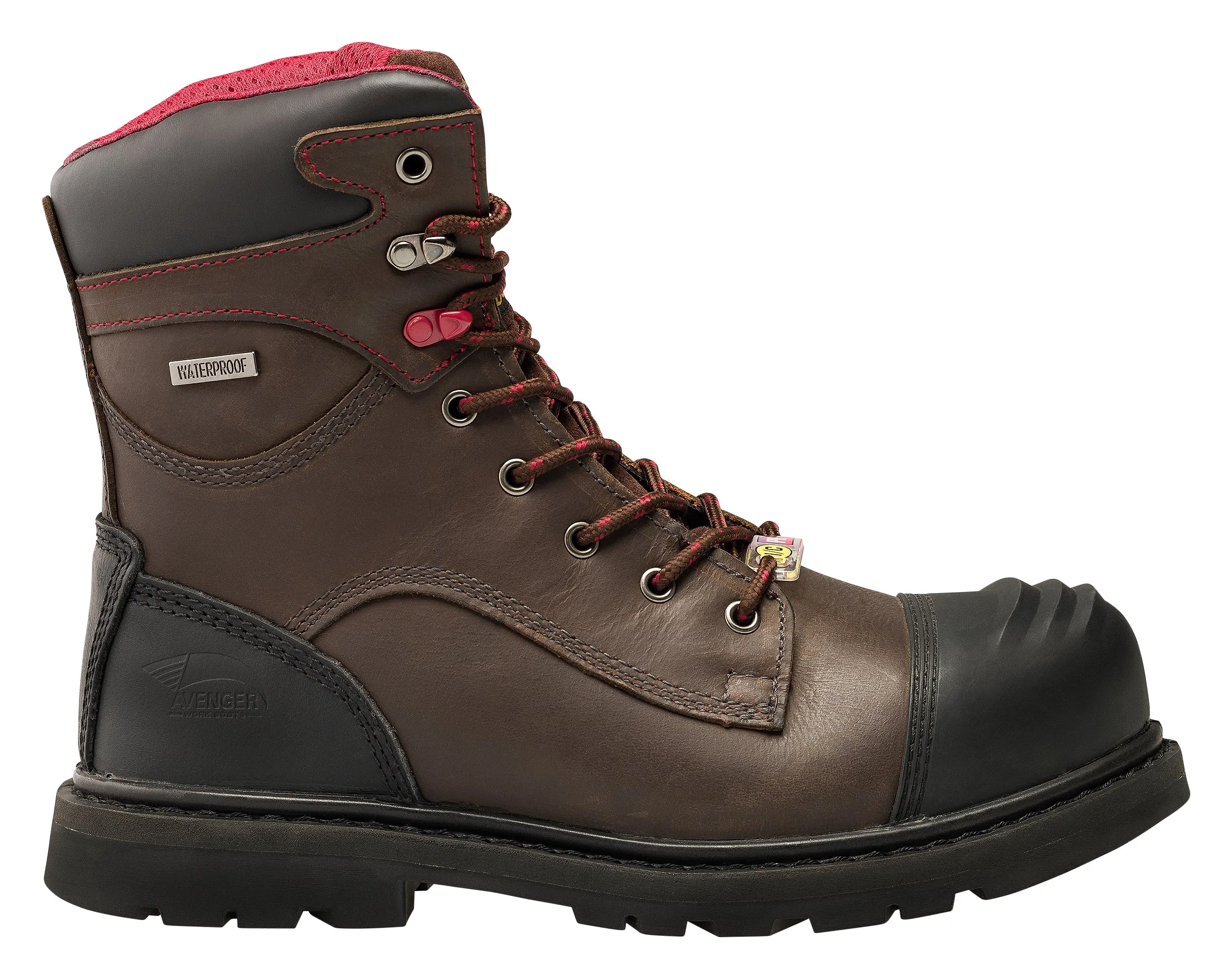 Hammer Brown Carbon Toe EH PR WP Insulated 8" Work Boot