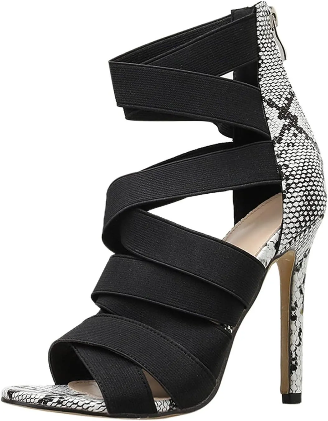 Heels for Women High Heel Dress Sandals Summer Fine Open Toe Party Fashion Stiletto Strap Sexy High Heels Sandals