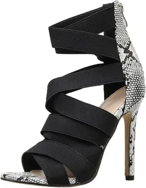 Heels for Women High Heel Dress Sandals Summer Fine Open Toe Party Fashion Stiletto Strap Sexy High Heels Sandals
