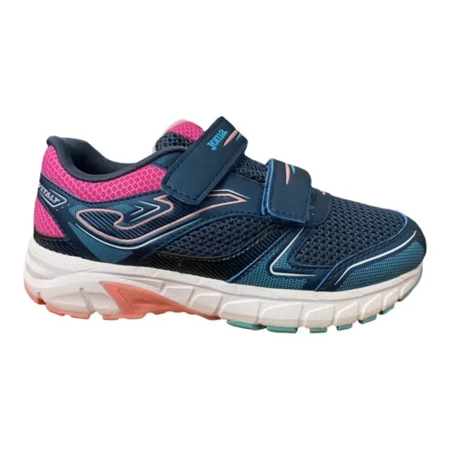 Joma girl's shoe with tears Vitaly Jr 2233 navy-fuchsia