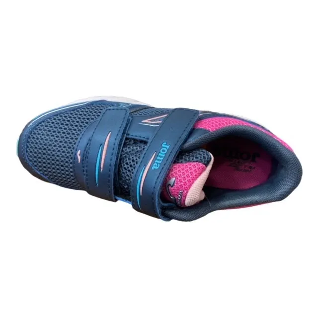 Joma girl's shoe with tears Vitaly Jr 2233 navy-fuchsia