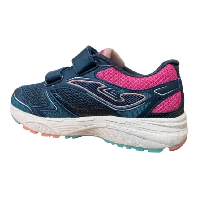 Joma girl's shoe with tears Vitaly Jr 2233 navy-fuchsia
