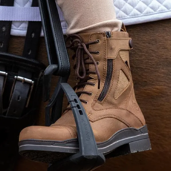 Mocha Kentucky Storm Waterproof Jodhpur Riding Boots - Durable and Stylish Equestrian Footwear