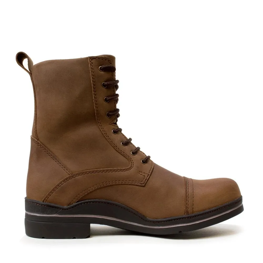 Mocha Kentucky Storm Waterproof Jodhpur Riding Boots - Durable and Stylish Equestrian Footwear