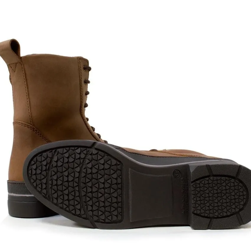 Mocha Kentucky Storm Waterproof Jodhpur Riding Boots - Durable and Stylish Equestrian Footwear