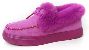 Lausiuoe Boots For Women Ankle Booties Winter Warm Snow Fuzzy Flat Loafers Cute Silp On Comfortable Casual Walking Shoes