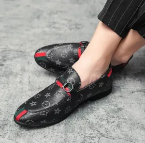 Leather Loafers, Slip-on Oxfords for Men, Casual Office Shoes   S9800111