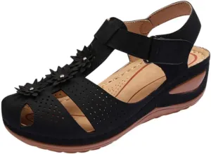 Leather Orthopedic Sandals for Women Orthotic Rainbow Flip Flops Woman's Summer Sandals Orthotic Women's Sandals Flat Black, No Back Strap Orthopedic Confort Formal Sandals for Women 2025