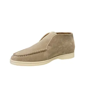 Luxury Suede High Top Loafers