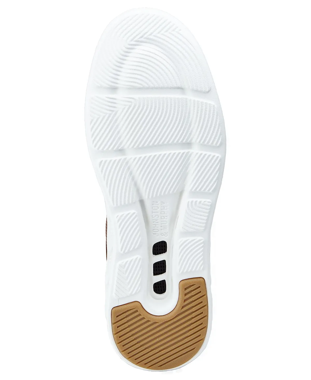 Men's activate u-throat Johnston & Murphy shoes, white