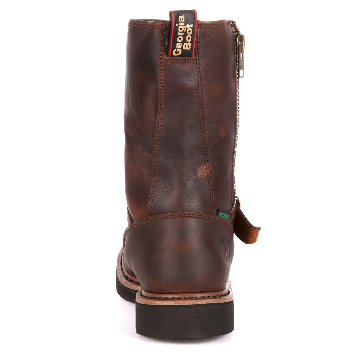 Men's Georgia Boots 10 Inch Side Zip .  Wellington Waterproof Work Boots