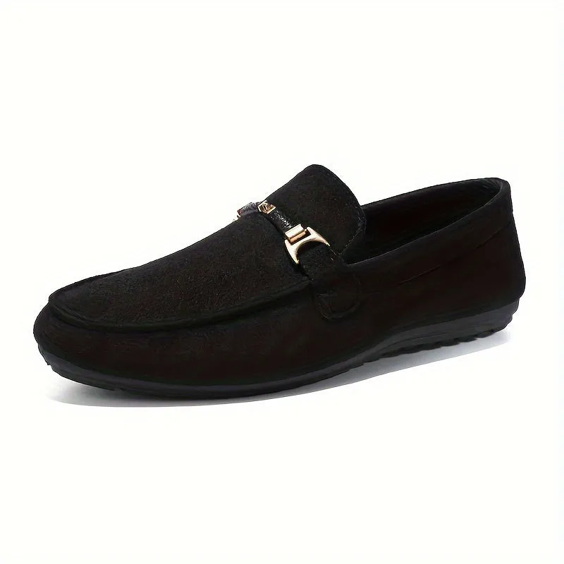 Men's PU Leather Loafers | Casual Lightweight Slip On Shoes