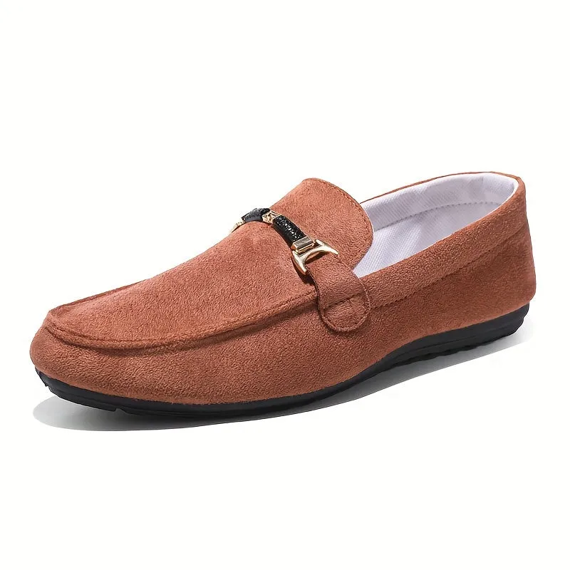 Men's PU Leather Loafers | Casual Lightweight Slip On Shoes