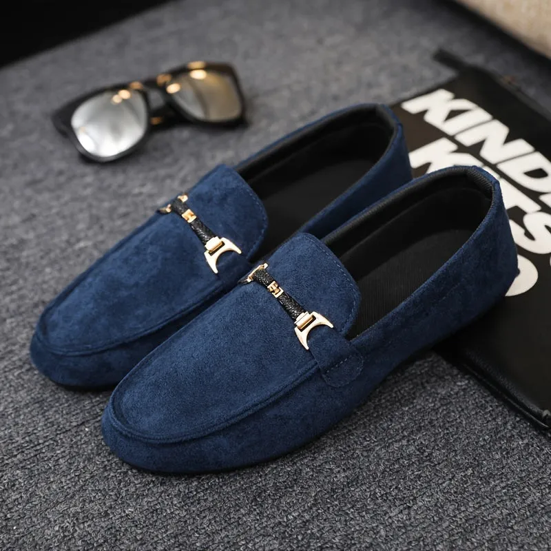 Men's PU Leather Loafers | Casual Lightweight Slip On Shoes