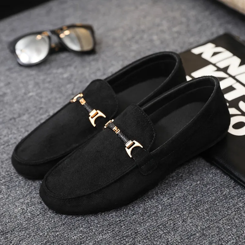 Men's PU Leather Loafers | Casual Lightweight Slip On Shoes