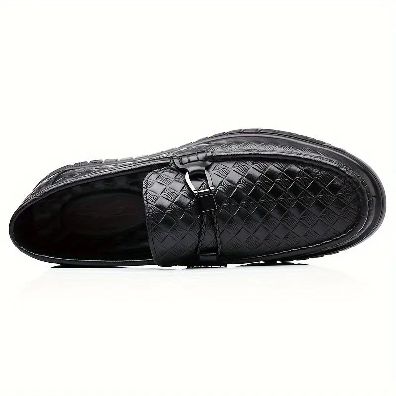 Mens Sleek Business Casual SlipOn Loafers