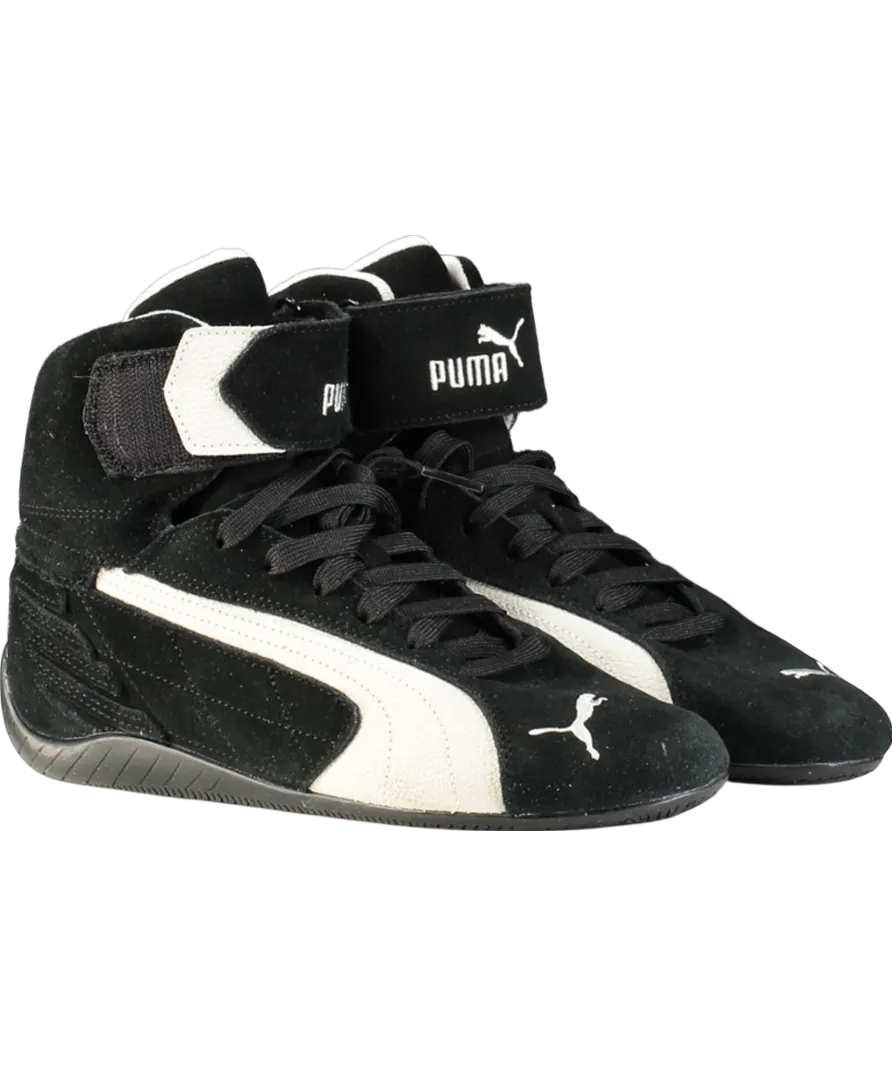 Puma Black / Warm White Speedcat Mid Sneakers Unisex UK 4 EU 37 