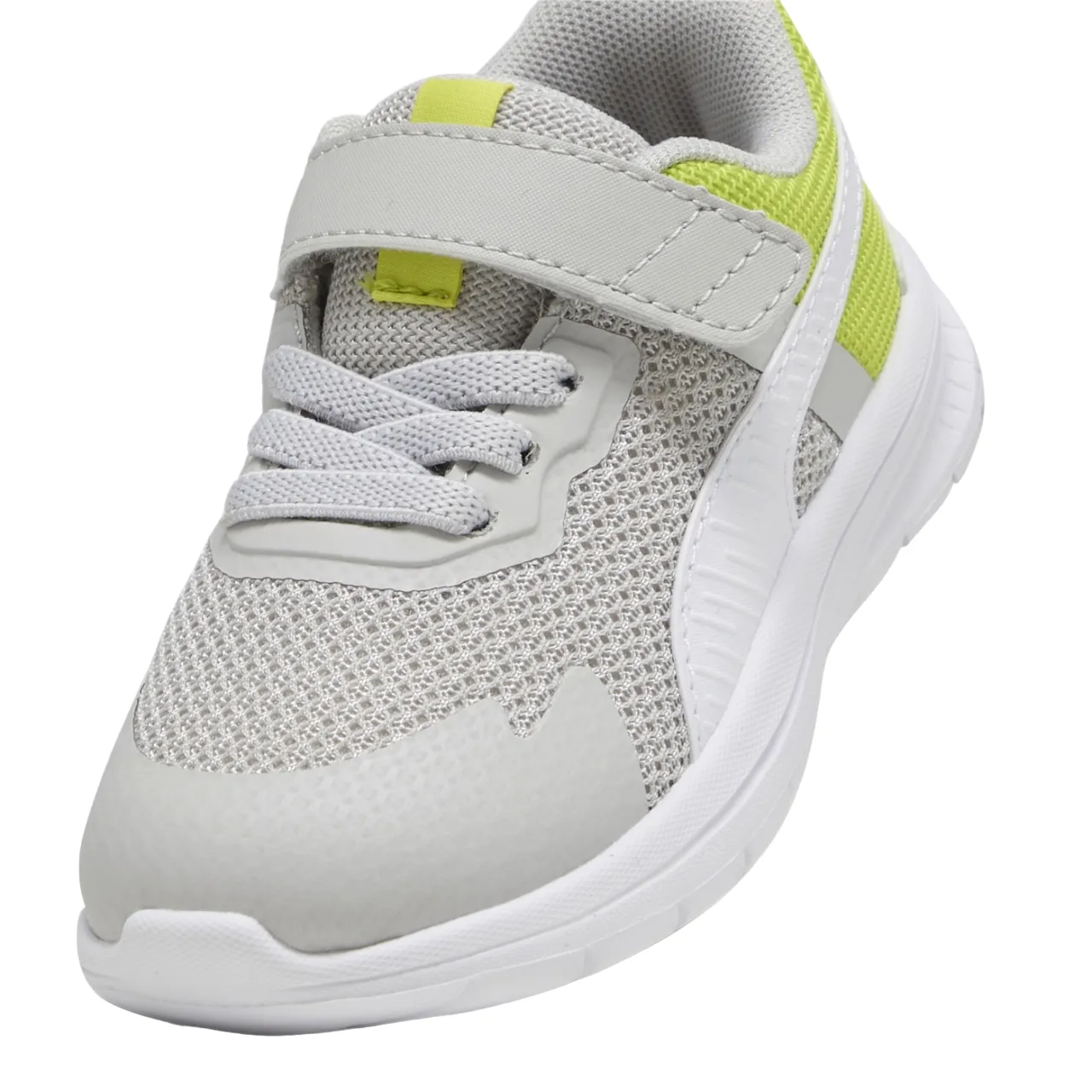 Puma children's sneakers shoe Elolve Run Mesch 386240-10 grey-white