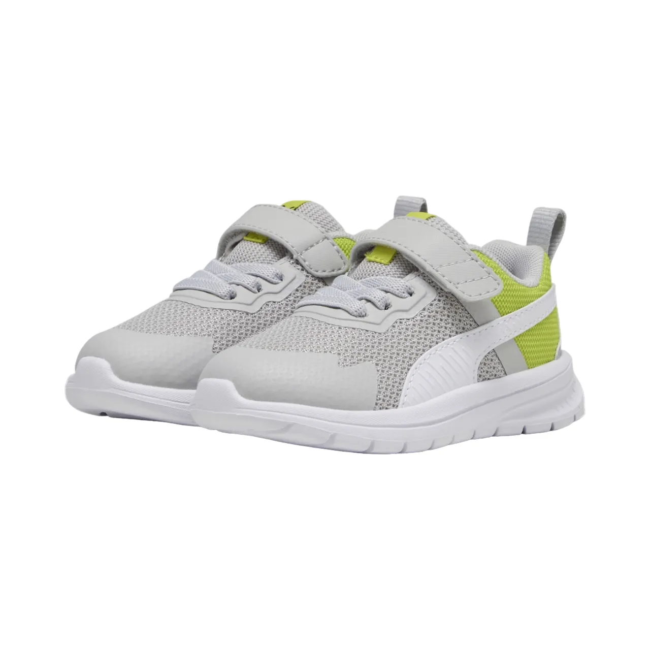 Puma children's sneakers shoe Elolve Run Mesch 386240-10 grey-white
