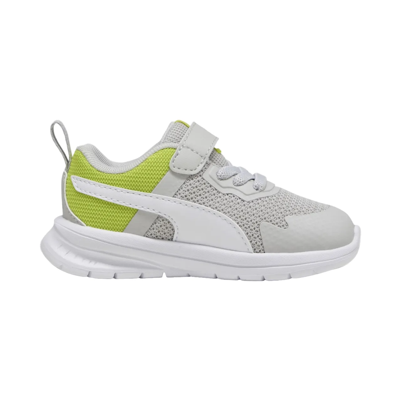Puma children's sneakers shoe Elolve Run Mesch 386240-10 grey-white