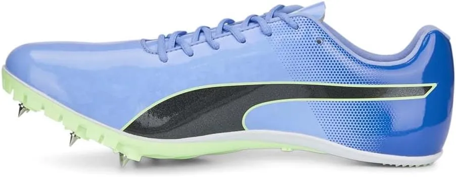 PUMA Men's Evospeed Sprint Track and Field Shoes, Sun Stream-Sunset Glow-Black, 14