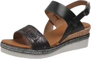 Sandals for Women 2025 Arch Support Wedge Sandals Ankle Strap Wide Width Orthopedic Shoe Open Toe Sankle Strap Platform Shoes Fish Mouth Comfortable Beach Summer Footwear