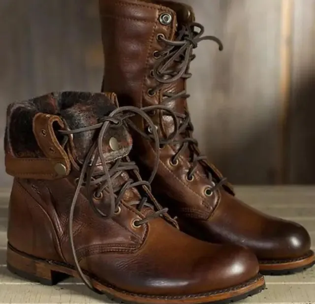 Sierra Lined Leather Boots